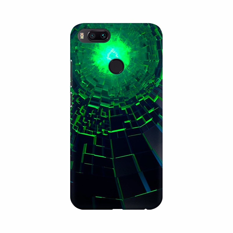 3D Green Color Mobile Case Cover - GillKart