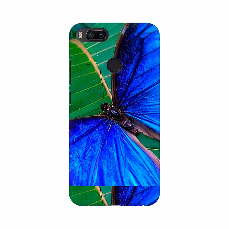 Beautiful Blue Color Butterfly Mobile Case Cover - GillKart