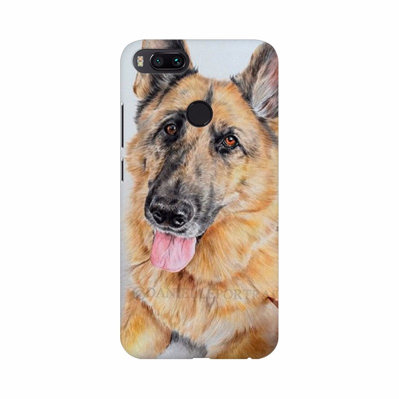 Dog Paper Drawing Effect Mobile Case Cover - GillKart