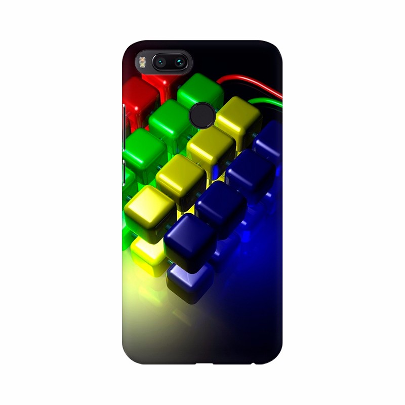 Abstract 3D Squares Mobile Case Cover - GillKart
