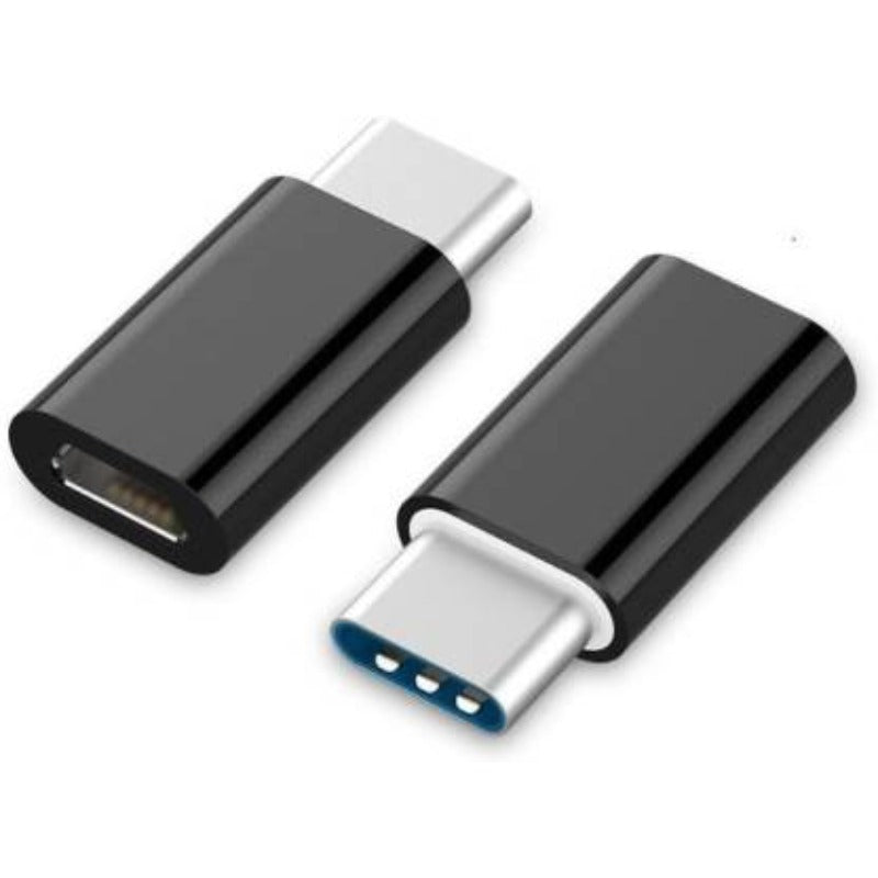 Pack Of_5 Usb_C To Micro Usb Adapter Converter Type_C Input To Micro Usb. (Color: Assorted) - GillKart