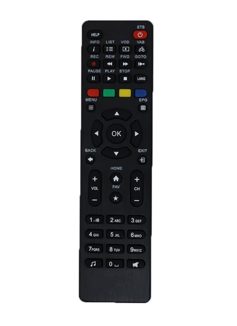 Set Top Box Remote With Recording, Compatible With Nxt Digital Set Top Box Remote Control_Old Remote Functions Must Be Exactly Same (Color:Multi) - GillKart