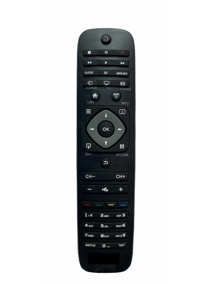 LCD_LED Remote No. URC 119, Compatible With PHILIPS LCD_LED TV Remote Control_Old Remote Functions Must Be Exactly Same (Color:Multi) - GillKart
