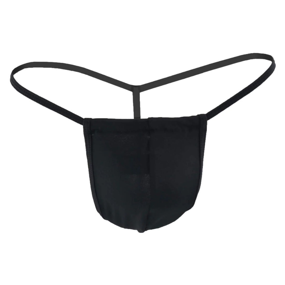 Men's Cotton Spandex G String Pouch Underwear Underwear (Black) - GillKart