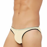 Men's Nylon Transparent Briefs Underwear (Mango) - GillKart