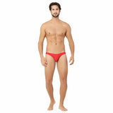 Men's Cotton Ultra Soft Briefs Underwear (Red) - GillKart