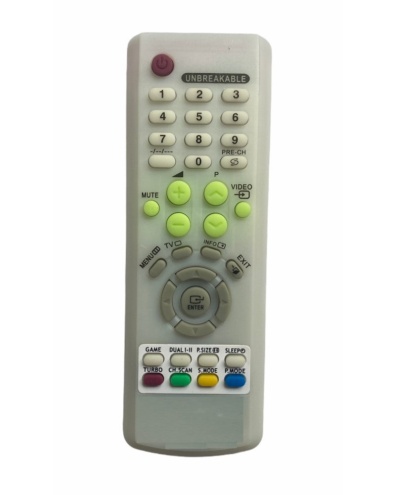 CRT TV Remote No. AA59-00345A, Compatible with Samsung CRT TV Remote Control (Exactly Same Remote will Only Work) - GillKart