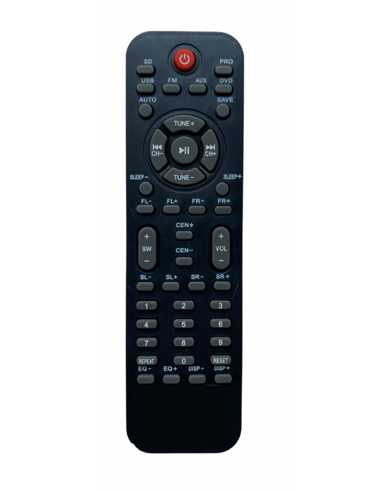 12 in 1 Home Theatre Remote, Compatible for CTS, Philips, Enkor, Stone Home Theatre Remote (Exactly Same Remote will Only Work) - GillKart