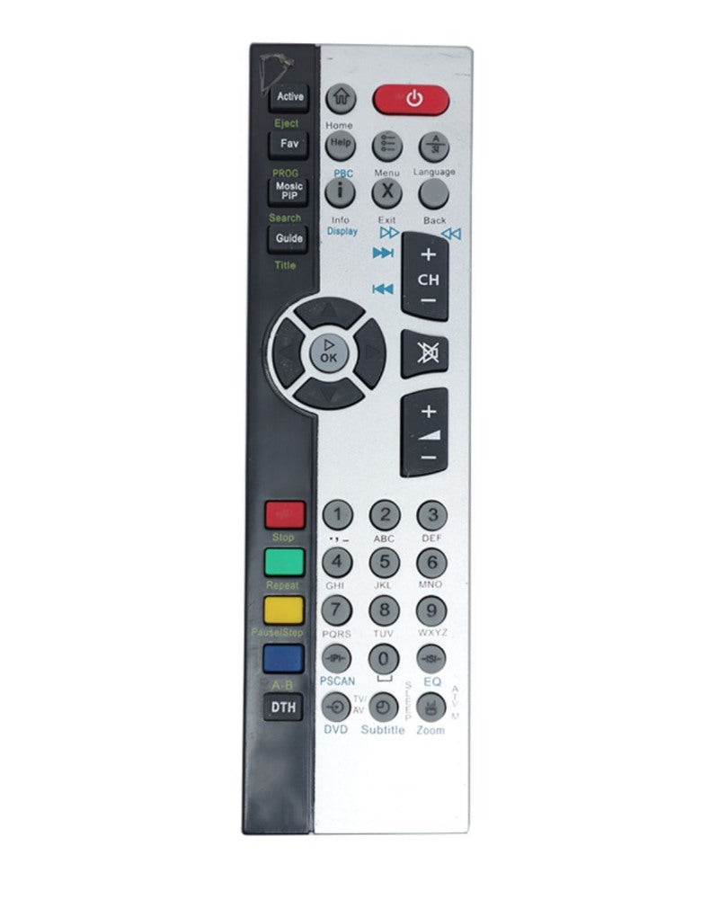 D2H Remote No. URC27/VC80, Compatible with Videocon D2H Satellite Box, LCD TV Remote Control (Exactly Same Remote will Only Work) - GillKart