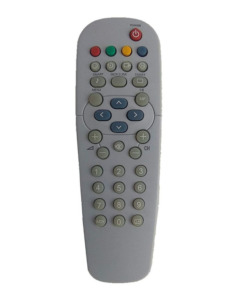 CRT TV Remote No. PH-ZAPA, Compatible with Philips CRT TV Remote Control (Exactly Same Remote will Only Work) - GillKart